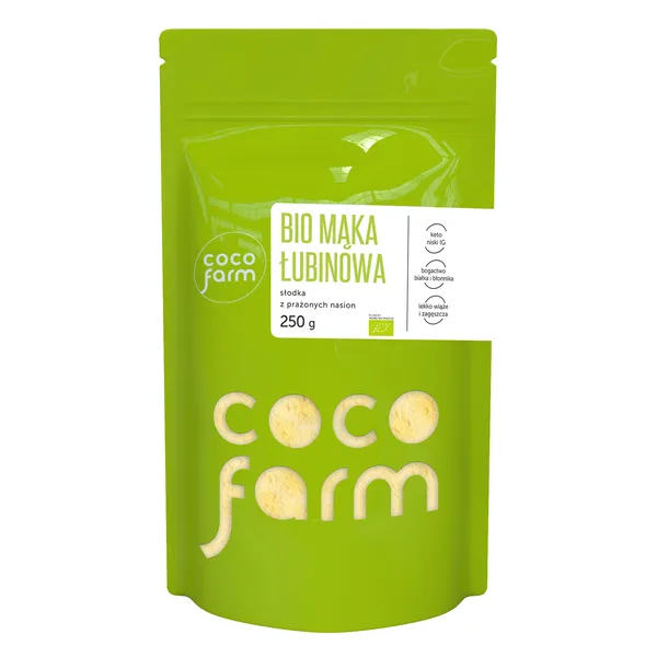 Bio mąka łubinowa 250g [COCO FARM] - COCO FARM