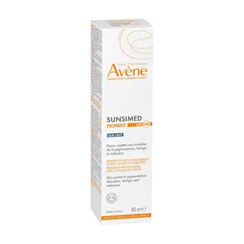 Avene SunsiMed Pigment, bardzo wysoka ochrona UVA/UVB, SPF 50+, 80 ml