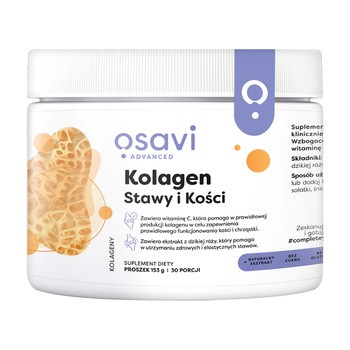 Osavi Kolagen Stawy i Kości, proszek, 153 g (30 porcji)