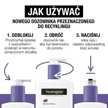 Neutrogena Formuła Norweska, ujędrniające mleczko do ciała, 400 ml
