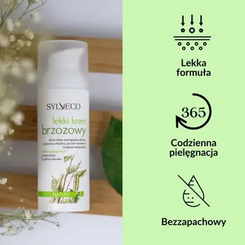 Sylveco, lekki krem brzozowy, 50 ml