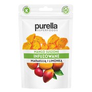 Purella Superfoods, mango suszone, infuzowane marakują i limonką, 55 g https://azcdn.doz.pl/image/d/product/d7b69043-scale-180x180.png