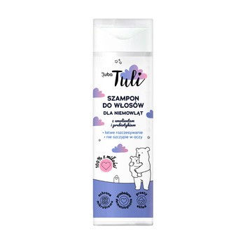 Luba Tuli, szampon do włosów dla niemowląt z emolientem i prebiotykiem, 250 ml