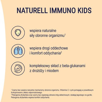 Naturell Immuno kids, proszek w saszetkach, 10 g, 10 szt.