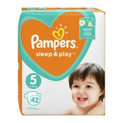 Pampers Sleep & Play 5 (11−16 kg), pieluszki jednorazowe, 42 szt.