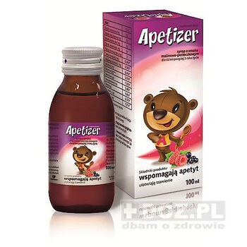 Apetizer, syrop o smaku malinowo- porzeczkowym, 100 ml
