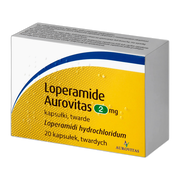 Loperamide Aurovitas, 2 mg, kapsułki twarde, 20 szt.