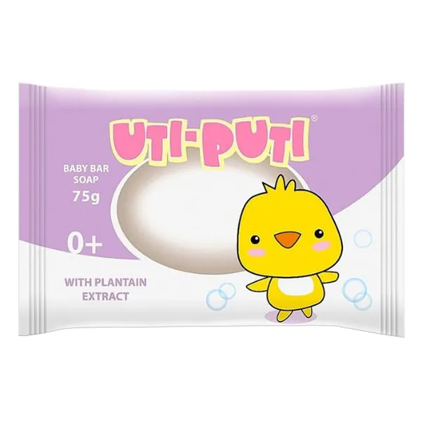 Mydło z ekstraktem z babki zwyczajnej dla dzieci 75g [Uti-Puti] - Uti-Puti