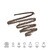 Madara The Brow Pencil, kredka do brwi, dark brown, 1 g