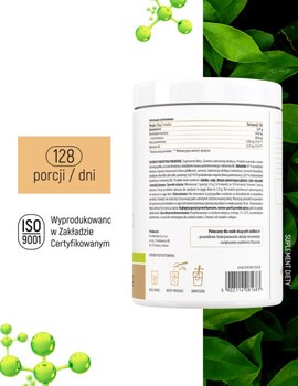 Essensey Kreatyna Premium, proszek, smak zielonego jabłka, 500 g
