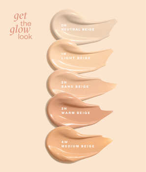 Paese Get The Glow Look, podkład rozświetlający, 1N Light Beige, 30 ml