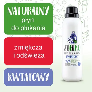 Zielko, Płyn do płukania, kwiatowy, 1000 ml