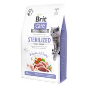 Brit Care Cat Grain-Free Sterilized Weight Control, pełnoporcjowa karma sucha dla dorosłych kotów sterylizowanych, kaczka i indyk, 2 kg https://azcdn.doz.pl/image/d/product/fb0e1987-scale-180x180.png