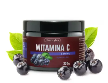 Skoczylas Witamina C z aronią, proszek, 300 g