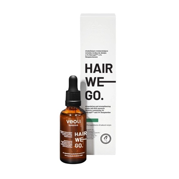 Veoli Botanica Veoli Botanica Hair We Go, stymulująco-wzmacniająca wcierka, 50 ml — Składniki i ocena
