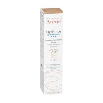 Avene Eau Thermale Hydrance BB, nawilżająca emulsja koloryzująca SPF 30, lekka konsystencja, 40 ml