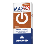 Maxon Forte, 50 mg, tabletki powlekane, 4 szt.