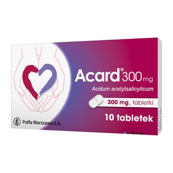 Acard, 300 mg, tabletki, 10 szt.