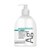 Nanobiotic Med Silver Wash&Protect, mydło w żelu do rąk i ciała, 500 ml