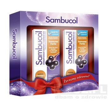 Sambucol Immuno Forte, syrop, 120 ml x 2 opakowania