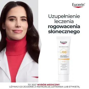 Eucerin Fluid Actinic Control MD, fluid, SPF 100, 80 ml