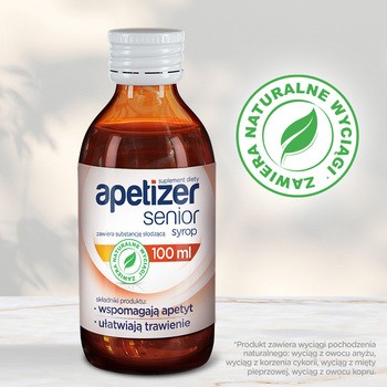 Apetizer Senior, syrop, 100 ml
