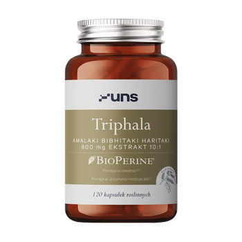 Uns Triphala + Bioperine, kapsułki, 120 szt.