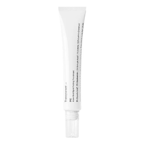Transparent Lab Transparent Lab PIE Acne Red Spot Fading Treatment, specjalistyczne serum redukujące zaczerwienienia, 30 ml — Składniki i ocena