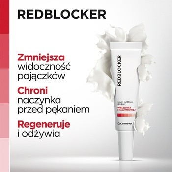 RedBlocker, serum punktowe, skóra naczynkowa, 30 ml