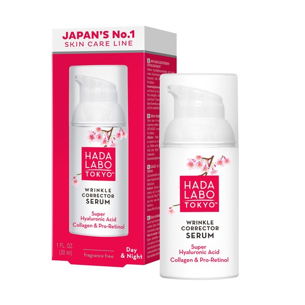 Hada Labo Tokyo Hada Labo Tokyo, Anti-Falten serum für den Tag und für die Nacht, 30 ml — Inhaltsstoffe und Bewertung