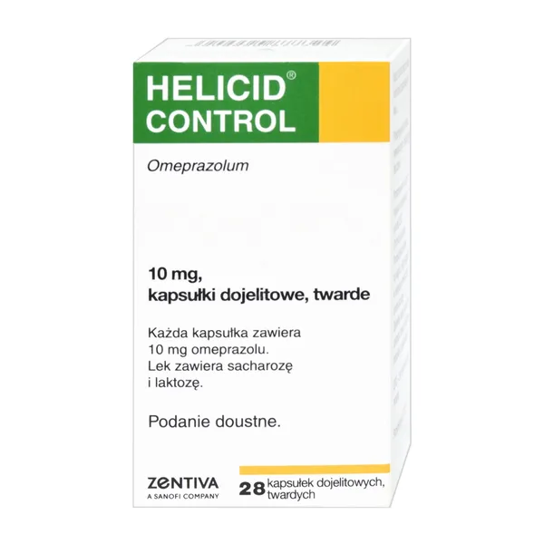 Omeprazol 10 mg 28 kapsułek [Helicid Control]