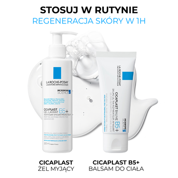 La Roche-Posay Cicaplast Gel Lavant B5+, żel myjący do delikatnej i podrażnionej skóry, 200 ml
