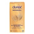 Durex Sensual, prezerwatywy super cienkie, 10 szt.