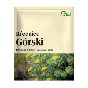 Flos, Różeniec górski, herbatka ziołowa, 25 g