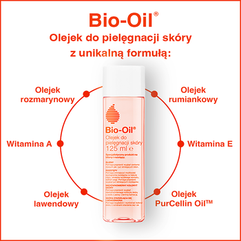 Bio-Oil, olejek specjalistyczny na rozstępy i blizny, 125 ml