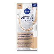 Nivea Hyaluron Cellular Filler, serum-podkład 3w1, nr 03, 30 ml        