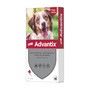 Advantix Spot-on, psy 10-25 kg, 2,5 ml x 4 szt.