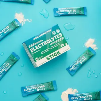 Allnutrition Electrolytes Stick, smak pomarańczowy, proszek, 5 g x 10 szt.