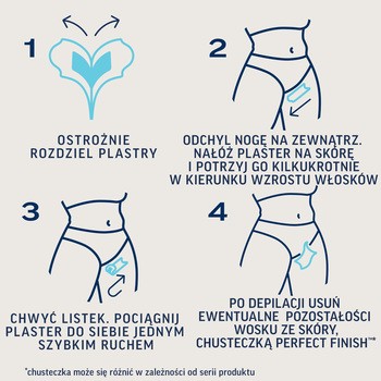Veet Easy-Gel Bikini, plastry z woskiem dla skóry wrażliwej, 16 szt.