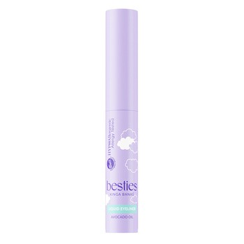 Bell Hypoallergenic x Besties Liquid Eyeliner, płynny tusz do kresek, 01 Blackest Night, 4 g