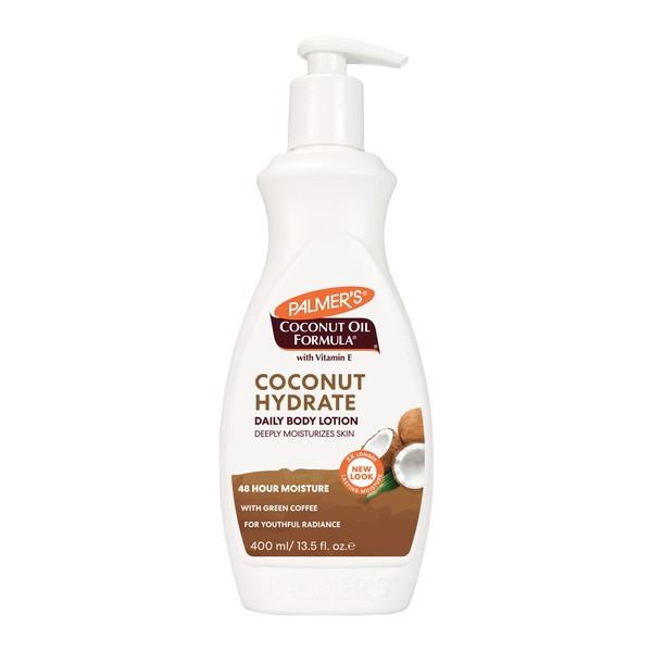 Palmers Palmer's Coconut Oil Formula, pielęgnacyjny balsam do ciała, 400 ml — Składniki i ocena