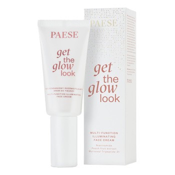 Paese Get The Glow Look,  rozświetlający krem do twarzy, 30 ml