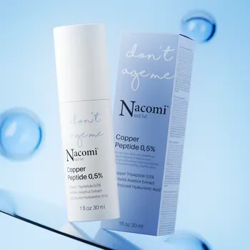Nacomi Next LVL, serum do twarzy z peptydem miedziowym 0,5%, 30 ml