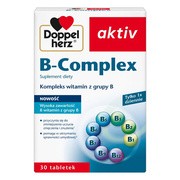 Doppelherz Aktiv B-Complex, tabletki, 30 szt. https://azcdn.doz.pl/image/d/product/b0824f62-scale-180x180.png