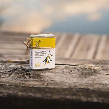 Make Me Bio, 100% naturalne mydło z oliwy z oliwek, 100 g
