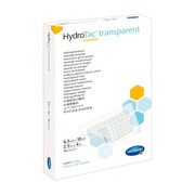 HydroTac Transparent Comfort, opatrunek hydrożelowy, 6,5 cm x 10 cm, 10 szt.