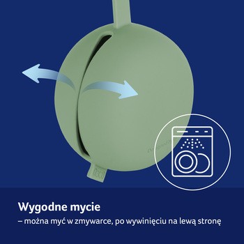 Lovi, silikonowe etui na smoczek, Pistachio, 1 szt.