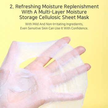 APLB Retinol Vitamin C Vitamin E Sheet Mask, maska w płachcie na twarz z retinolem oraz witaminami C i E, 25 ml