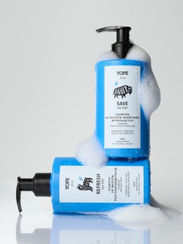 Yope Men Refresh My Hair, szampon do włosów przetłuszczających się, 300 ml