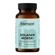 Intenson Kolagen morski + kwas hialuronowy + witamina C, tabletki, 90 szt. https://azcdn.doz.pl/image/d/product/00968455-scale-180x180.png